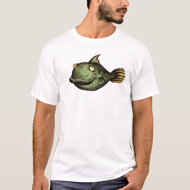 Camiseta pescados mudos (Anverso)