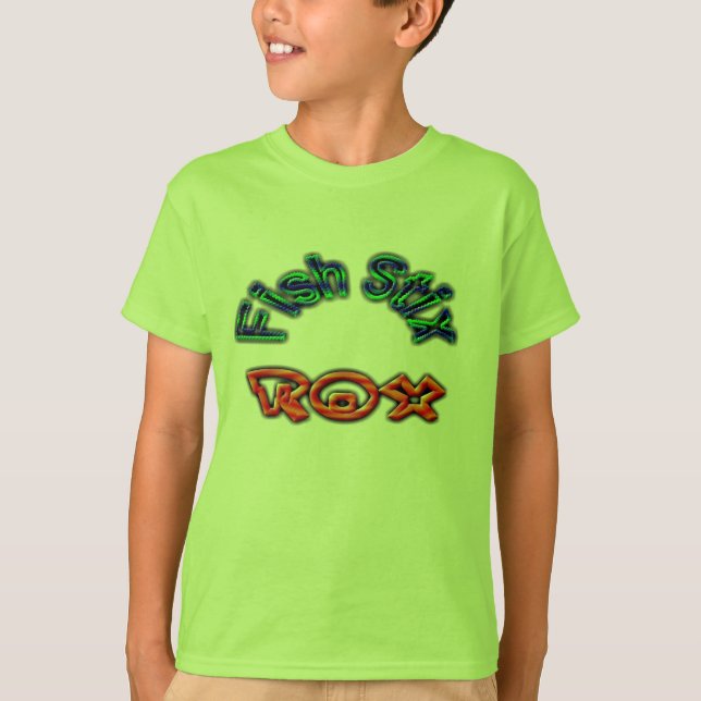 Camiseta ¡Pescados Stix Rox! CCBC Fort Worth, TX (Anverso)