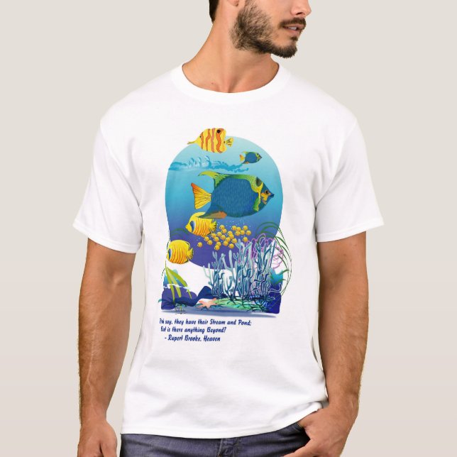 Camiseta pescados subacuáticos (Anverso)