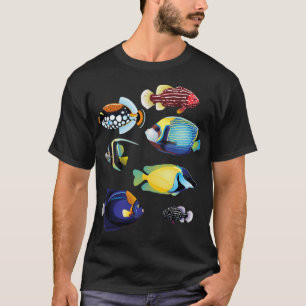 Camiseta Pescados tropicales