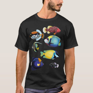 Camiseta Pescados tropicales