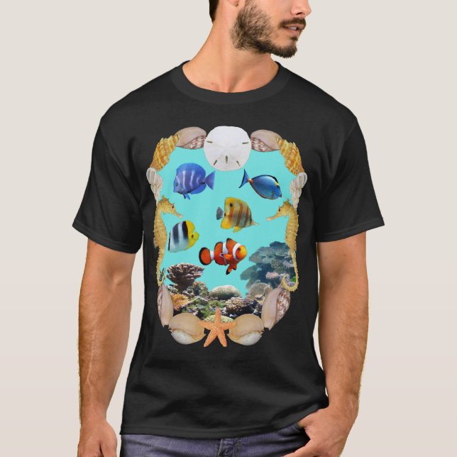 Camiseta Pescados tropicales del filón (Anverso)