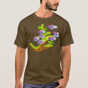 Camiseta Pescados y plantas de agua dulce Congo Tetra