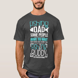 Camiseta Pescando a papá gracioso padre de niño coincidiend