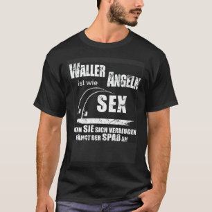 Camiseta pescando bagre pescando bagre siluro bagre