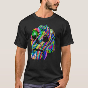 Camiseta Pescando Carpa Pez Calavera Tye Dye Pescador d