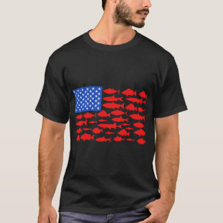 Camiseta Pescando con caña de pescar