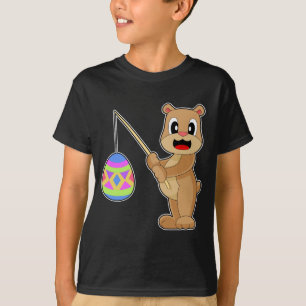 Camiseta Pescando en Pascua de Oso