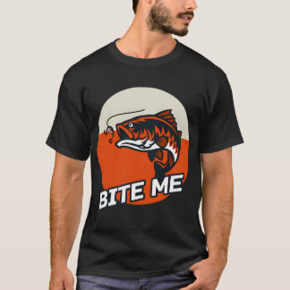 Camiseta Pescando Morder Me