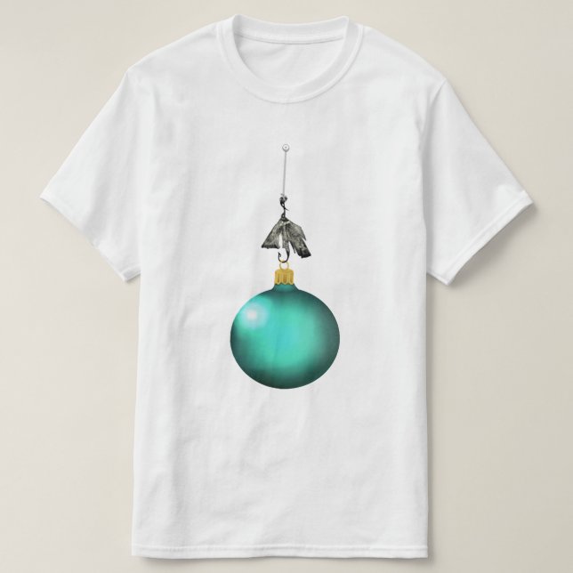Camiseta Pescando Navidad (Diseño del anverso)