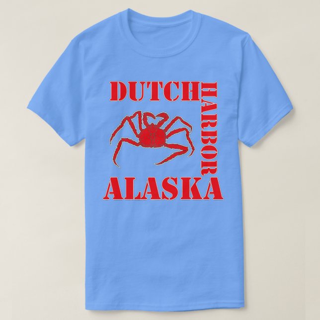 Camiseta Pescando por el regalo más mortífero de los cangre (Diseño del anverso)