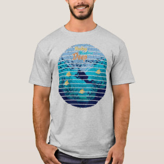 Camiseta Pescando Truchas de Lago Marcando Monstruos