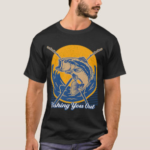 Camiseta Pescándote Chistes de papá Humor Punchline Caza