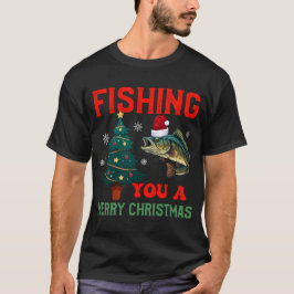 Camiseta Pescándote una Feliz Navidad