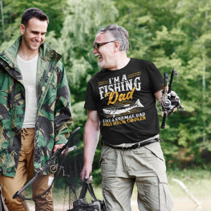 Camiseta Pescar a papá es gracioso decir a papá papá papá p