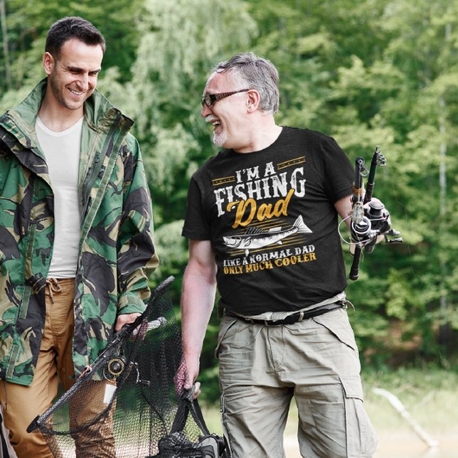 Camiseta Pescar a papá es gracioso decir a papá papá papá p (Subido por el creador)