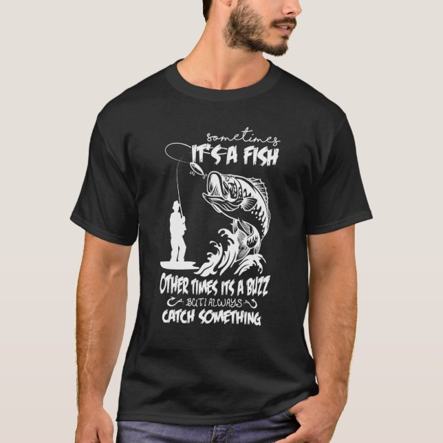 Camiseta Pescar a veces es un pez otras veces es un pez (Anverso)