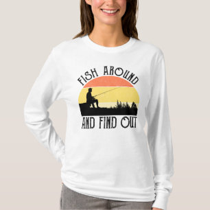 Camiseta Pescar Alrededor Y Descubrir