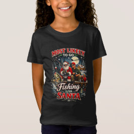 Camiseta Pescar con Santa