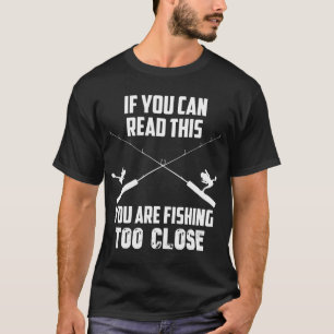 Camiseta Pescar demasiado cerca