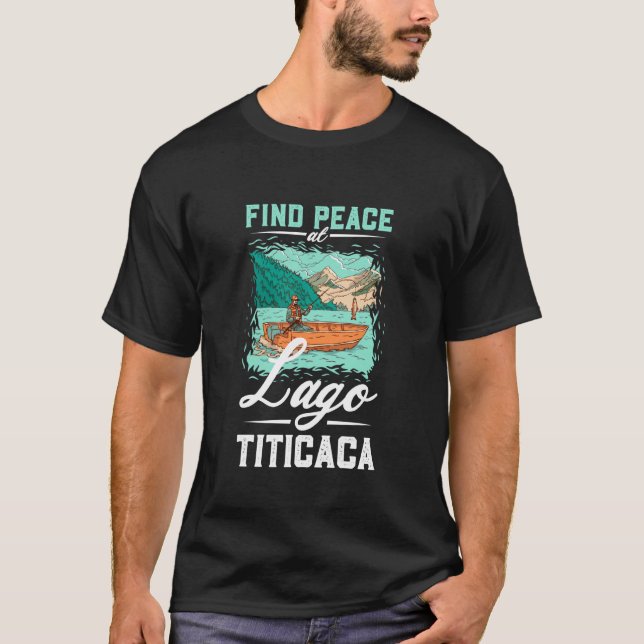 Camiseta Pescar en el Lago Titicaca (Anverso)