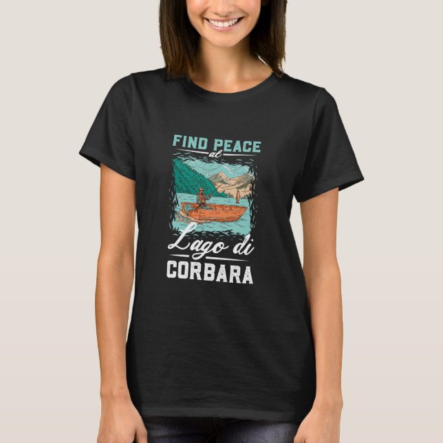 Camiseta Pescar en Lago di Corbara (Anverso)