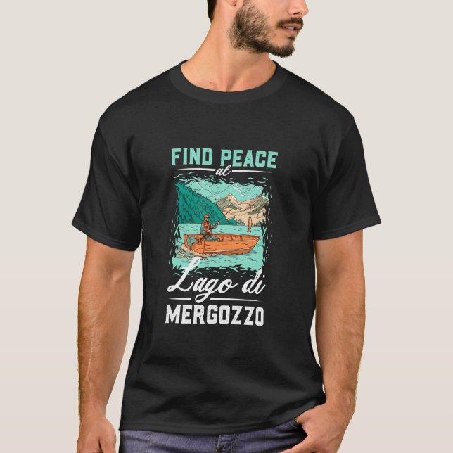 Camiseta Pescar en Lago di Mergozzo (Anverso)