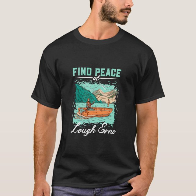 Camiseta Pescar en Lough Erne (Anverso)