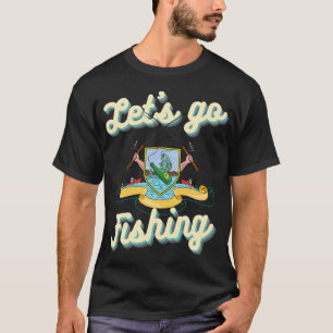 Camiseta Pescar Evolución Divertida del Hombre