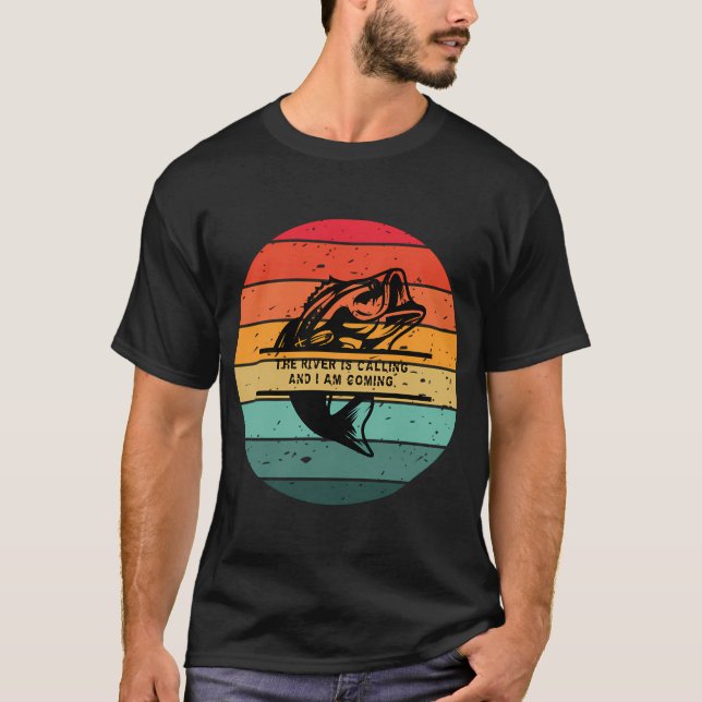 Camiseta Pescar halagos blanco (Anverso)