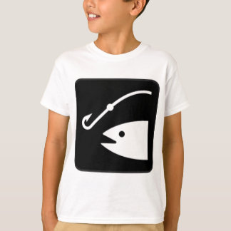 Camiseta pescar mordedura
