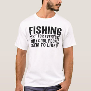 Camiseta Pescar no es para todos divertido pescador