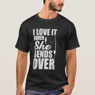 Camiseta Pescar Para Hombres Mujeres Pescador Caña De Pesca