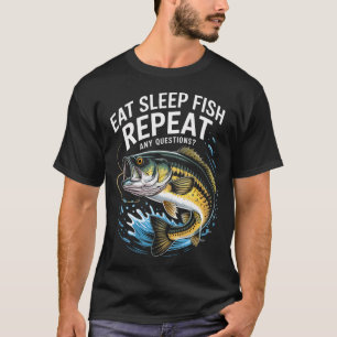 Camiseta Pescar peces divertidos humor broma de pescador