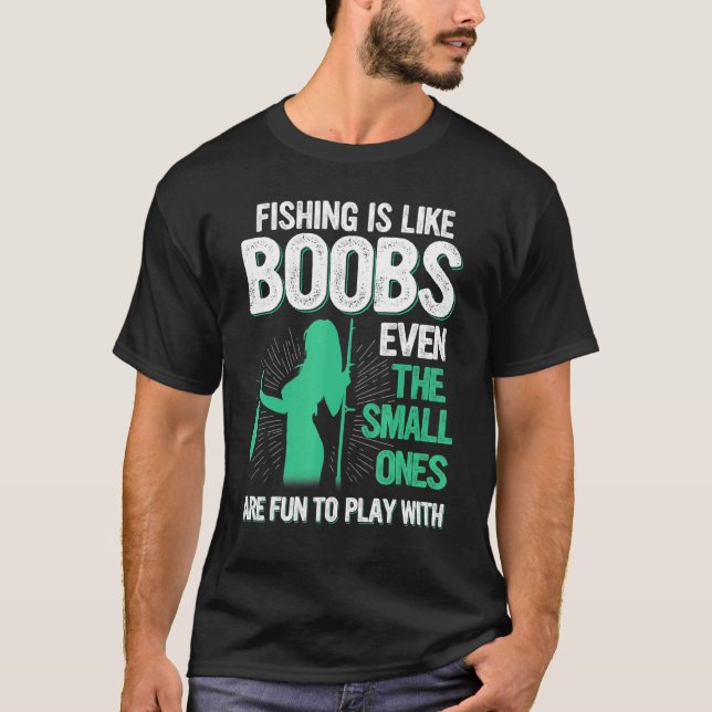 Camiseta Pescar  Pescar travieso (Anverso)
