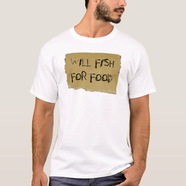 CAMISETA PESCARÁ PARA LA COMIDA (Anverso)