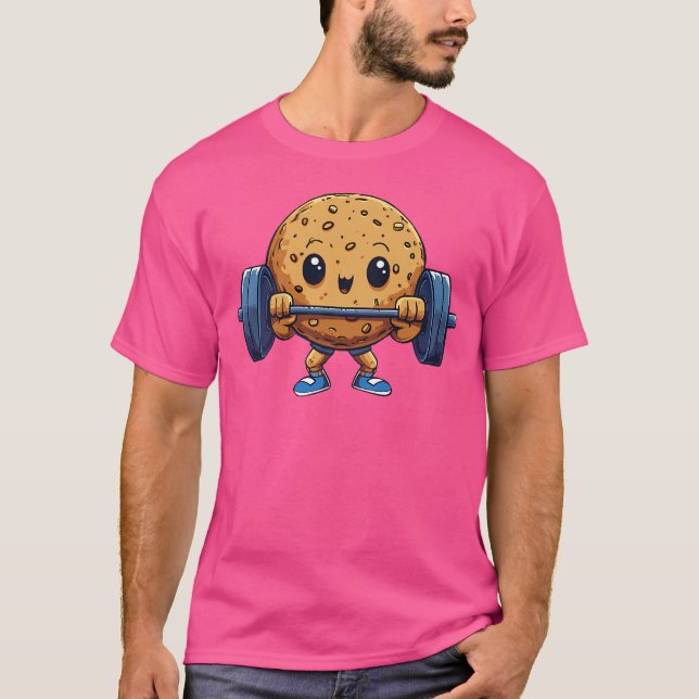 Camiseta Peso de cocción de cocinas de elevación de pesas (Anverso)