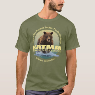 Camiseta PESO de Katmai (oso de Brown)