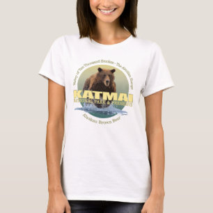 Camiseta PESO de Katmai (oso de Brown)