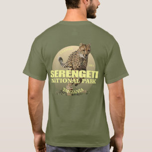 Camiseta PESO del parque nacional de Serengeti (guepardo)