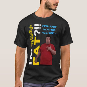 Camiseta Peso Dieta Agua Grasa Nikocado Aguacate Meme Rápid