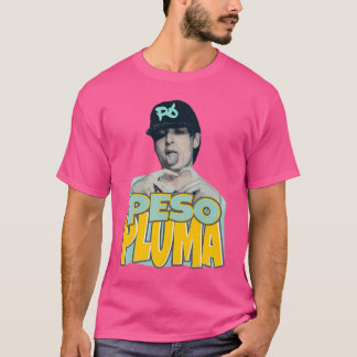 Camiseta Peso Pluma Letra