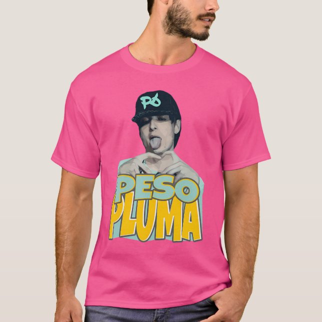 Camiseta Peso Pluma Letra (Anverso)