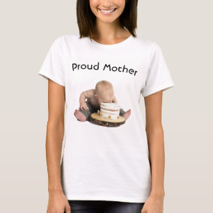 Camiseta Pesonalize Madre Orgullosa/Starfish Comedor De Beb