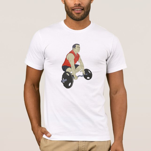 Camiseta Pesos de elevación de la carrocería (Anverso)