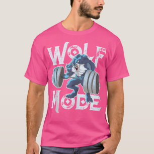 Camiseta Pesos de elevación de la tensión en modo de lobo G