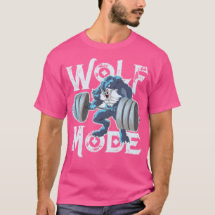 Camiseta Pesos de elevación de la tensión en modo de lobo G