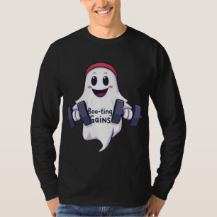 Camiseta Pesos de elevación del fantasma