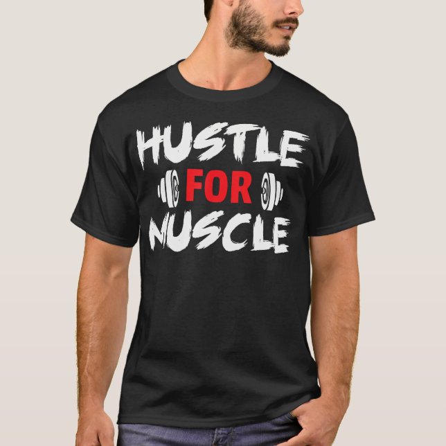 Camiseta Pesos De Elevación Gimnasio Husteldo De Fitness Pa (Anverso)