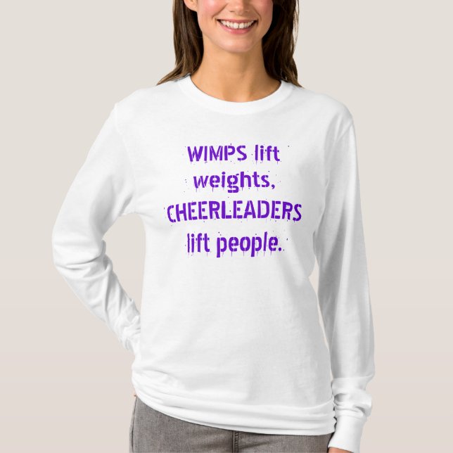 Camiseta Pesos de la elevación de los WIMPS, gente de la (Anverso)